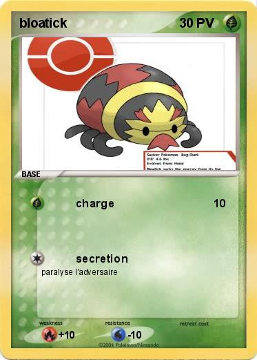 Pokemon bloatick