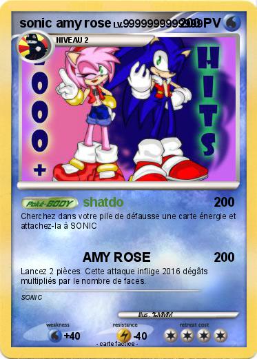 Pokemon sonic amy rose