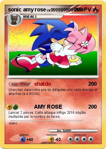 Pokemon sonic amy rose