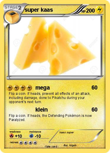 Pokemon super kaas