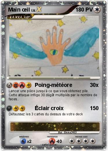 Pokemon Main œil