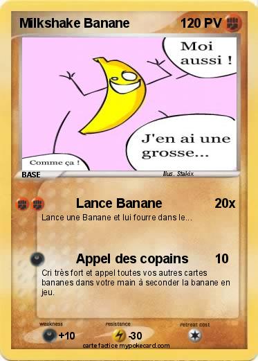 Pokemon Milkshake Banane