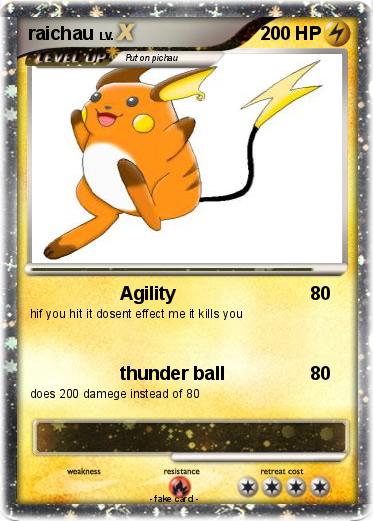 Pokemon raichau