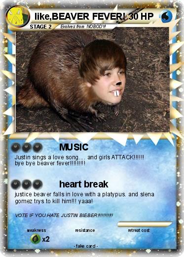 Pokemon like,BEAVER FEVER!