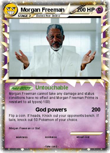 Pokemon Morgan Freeman