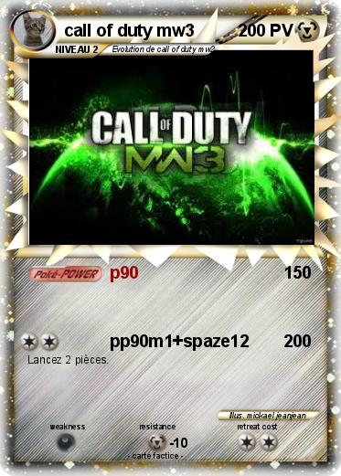 Pokemon call of duty mw3