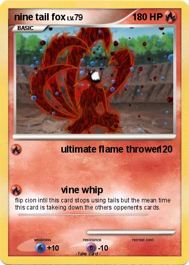 Pokemon nine tail fox