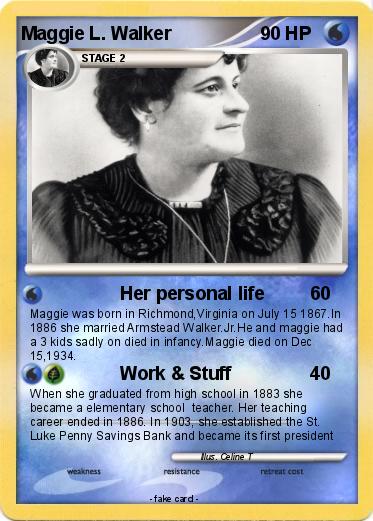 Pokemon Maggie L. Walker