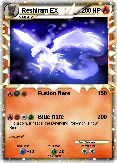 Pokemon Reshiram EX