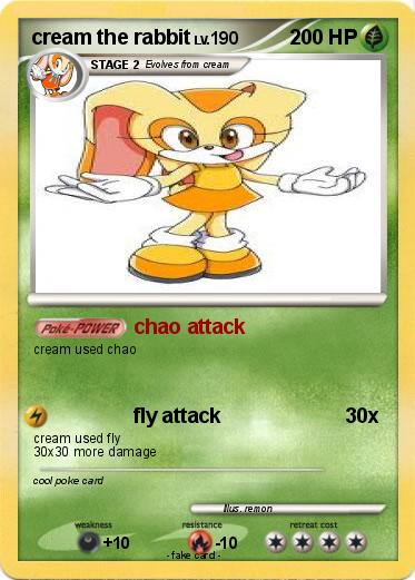 Pokemon cream the rabbit
