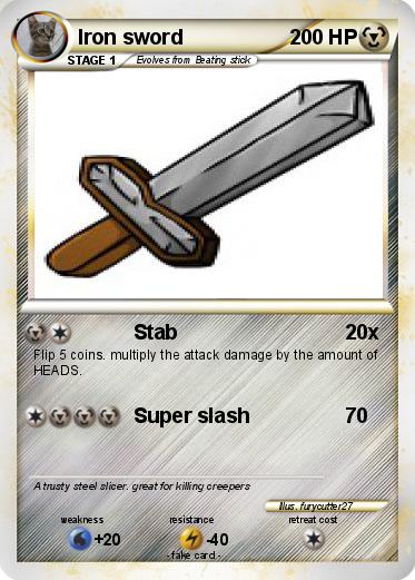 Pokemon Iron sword