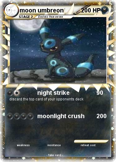 Pokemon moon umbreon