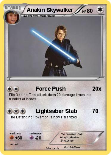 Pokemon Anakin Skywalker