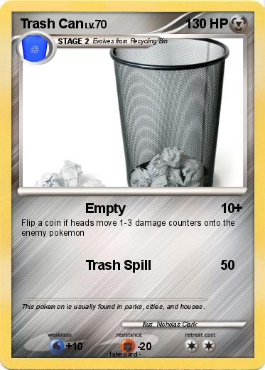 Pokemon Trash Can