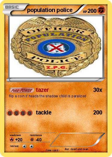 Pokemon population police