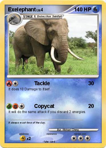 Pokemon Exelephant