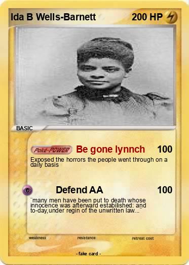 Pokemon Ida B Wells-Barnett