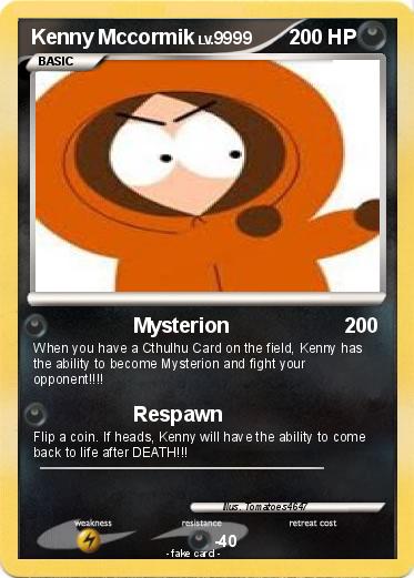Pokemon Kenny Mccormik