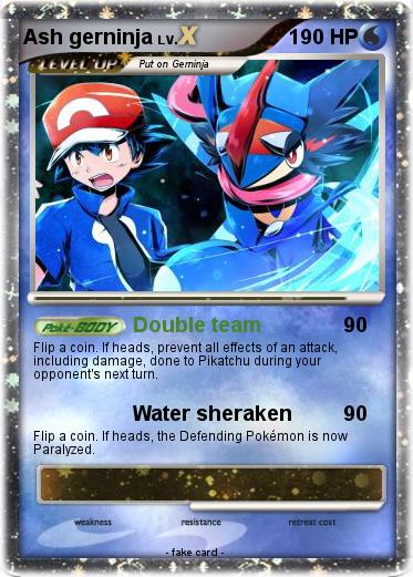 Pokemon Ash gerninja