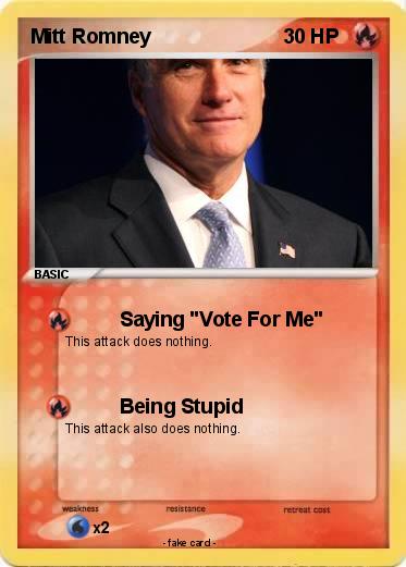 Pokemon Mitt Romney