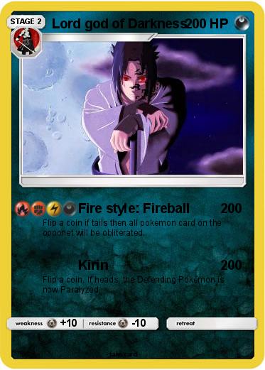 Pokemon Lord god of Darkness