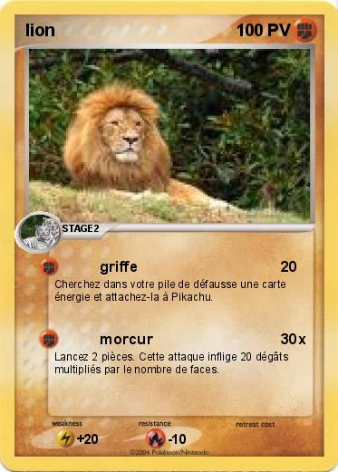 Pokemon lion