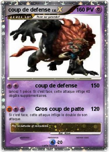 Pokemon coup de defense