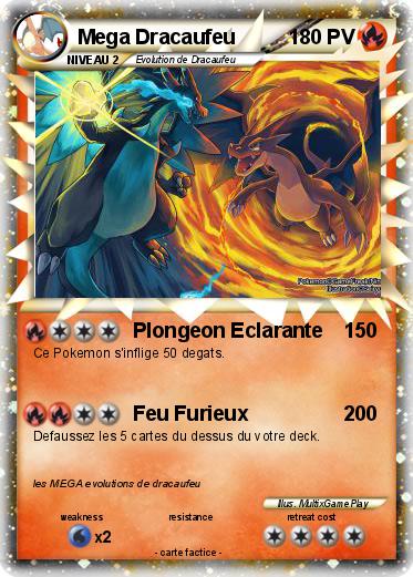 Pokemon Mega Dracaufeu