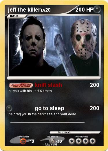 Pokemon jeff the killer