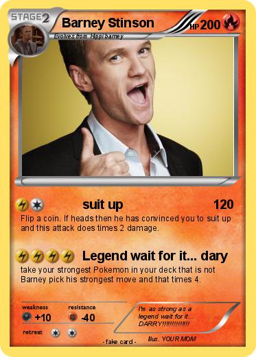 Pokemon Barney Stinson