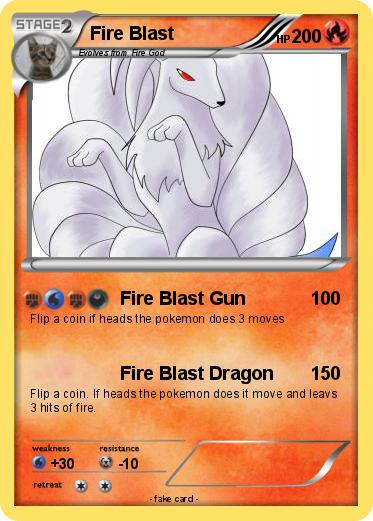 Pokemon Fire Blast