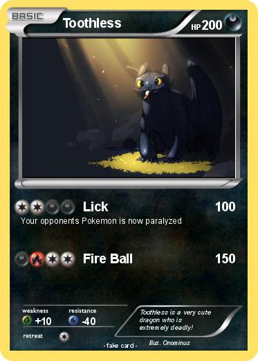 Pokemon Toothless