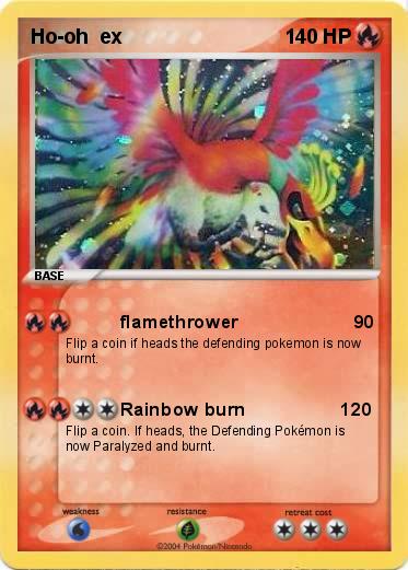Pokemon Ho-oh  ex