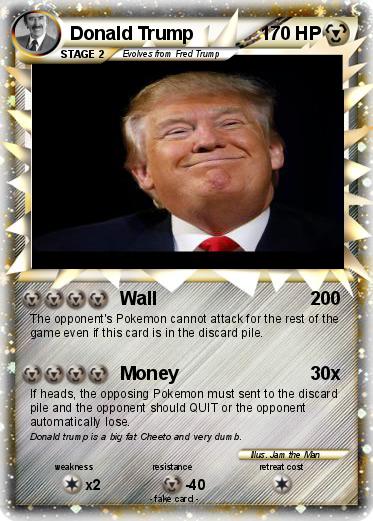 Pokemon Donald Trump