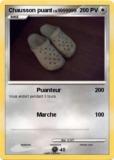 Pokemon Chausson puant