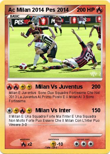 Pokemon Ac Milan 2014 Pes 2014