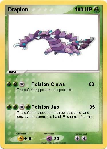 Pokemon Drapion