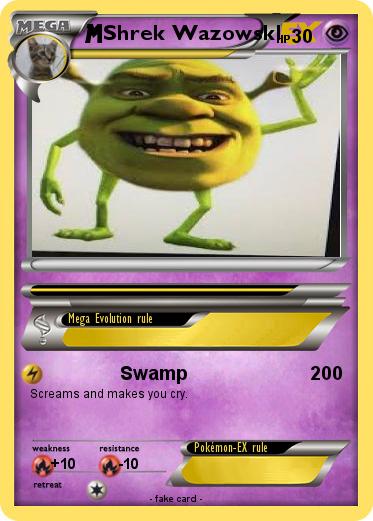 Pokemon Shrek Wazowskl