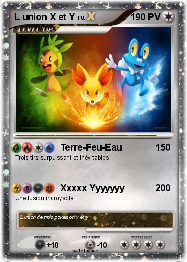 Pokemon L union X et Y