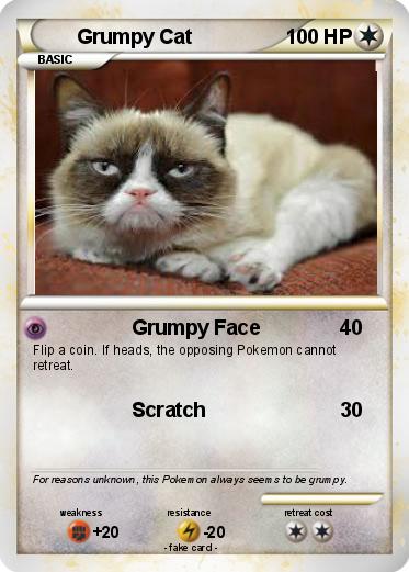 Pokemon Grumpy Cat