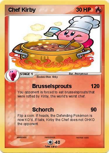 Pokemon Chef Kirby