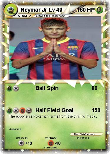 Pokemon Neymar Jr Lv 49