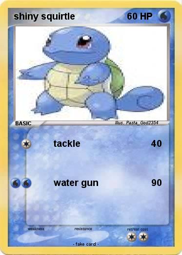 Pokemon shiny squirtle