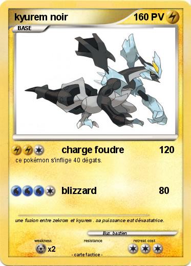 Pokemon kyurem noir