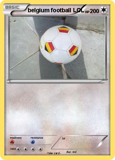 Pokemon belgium football LOL