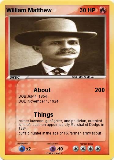 Pokemon William Matthew