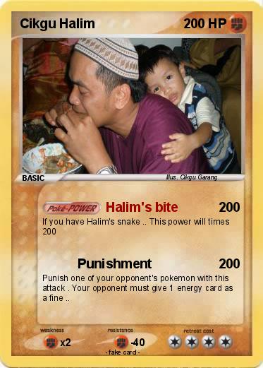 Pokemon Cikgu Halim