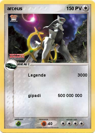 Pokemon arceus