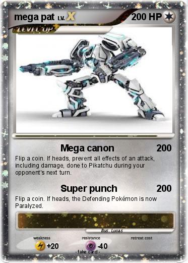 Pokemon mega pat