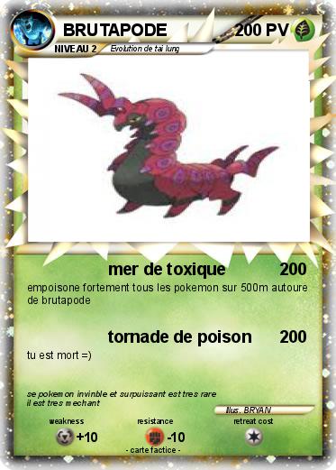 Pokemon BRUTAPODE